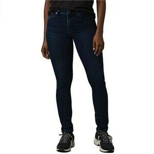 PrAna Sienna Stretchy Jeans in Deep Blue Organic Cotton Women Size 6/28 Regular